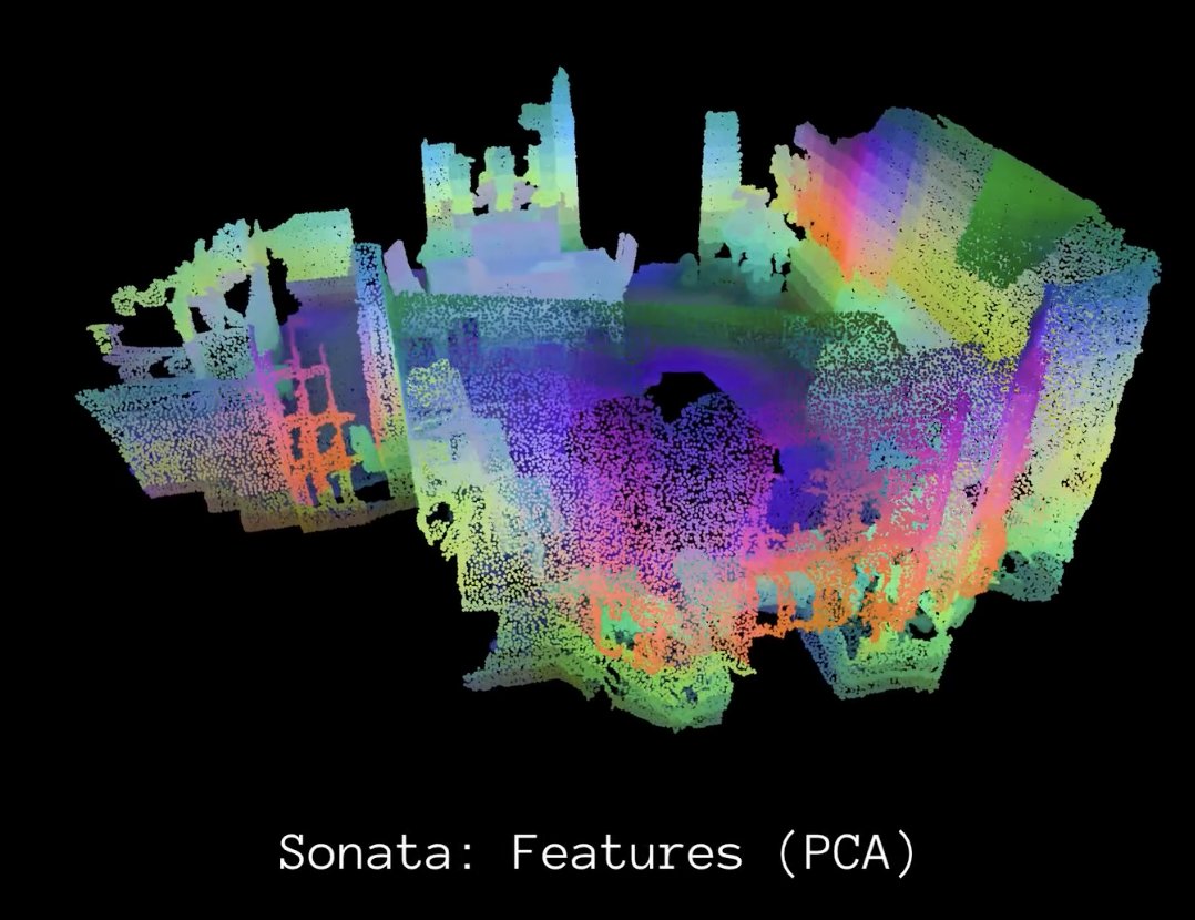 Sonata: Self-Supervised Learning Breakthrough for 3D Point Representations