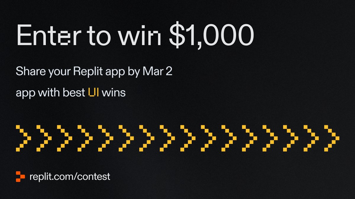 Billy Howell Wins $1,000 Contest with Replit App