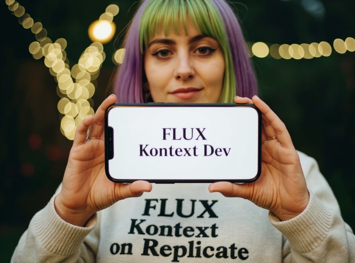 Black Forest Labs releases open source FLUX.1 Kontext on Replicate