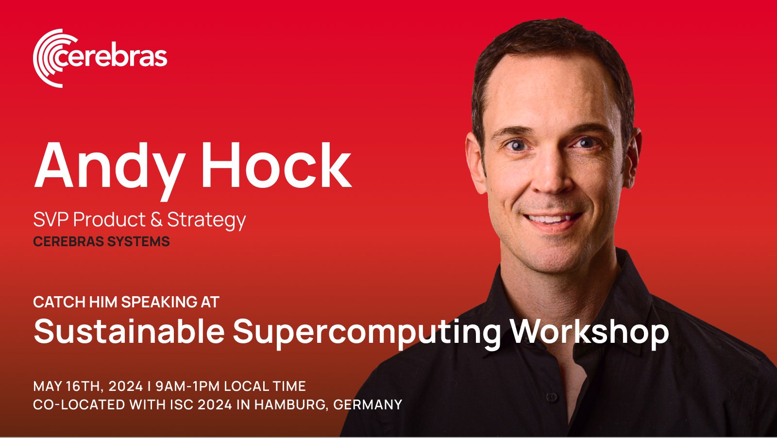 Cerebras SVP discusses sustainable supercomputing design challenges