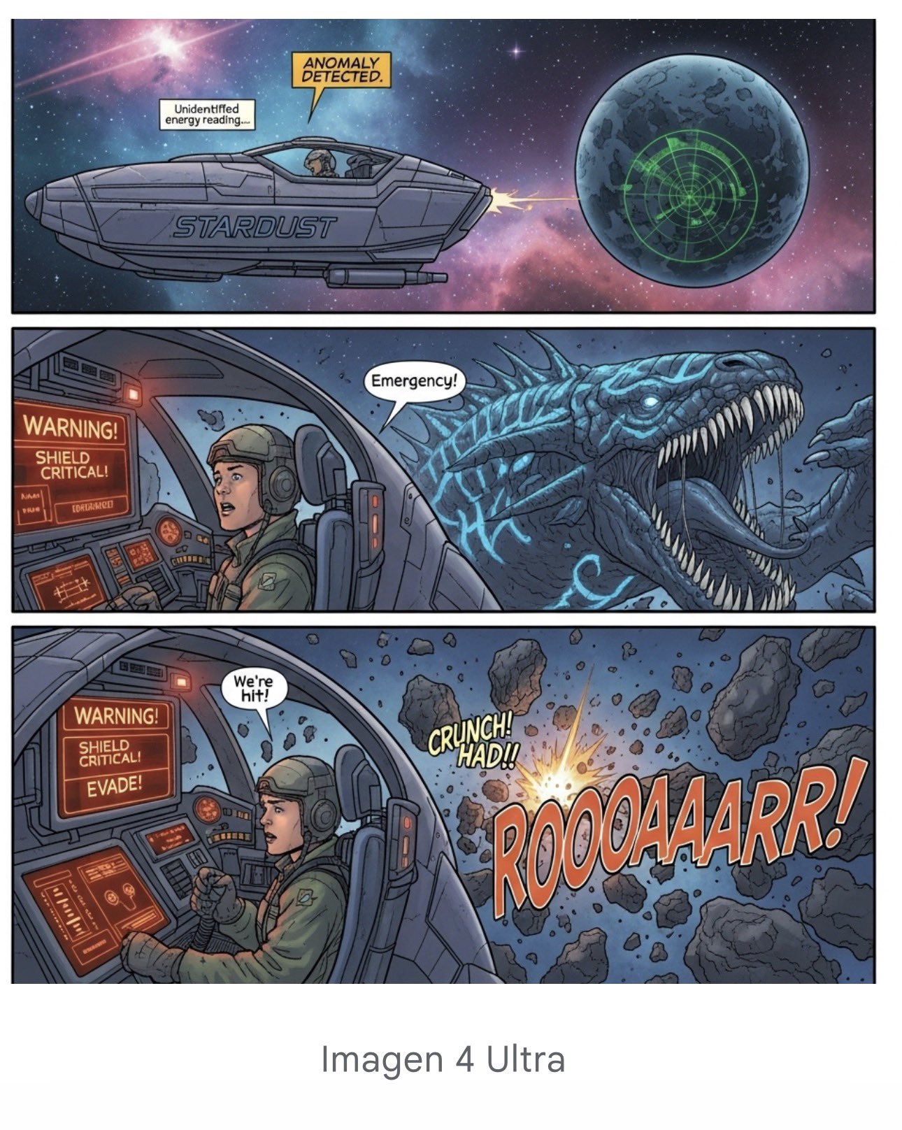 Google Imagen 4 releases one-shot 3-panel comic with insane detail