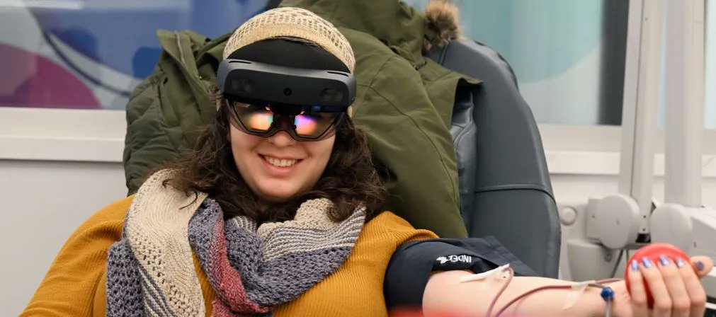 Mixed Reality Drives Blood Donation Engagement in Healthcare