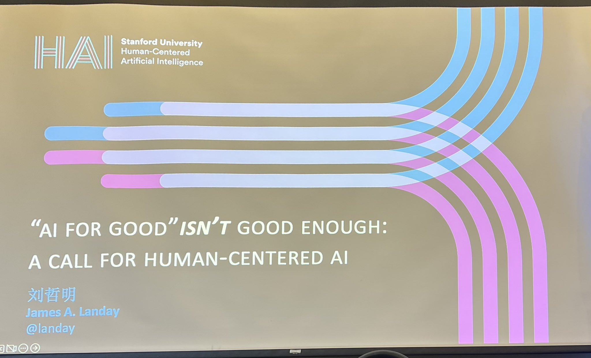 Human-Centered AI Beyond AI for Good