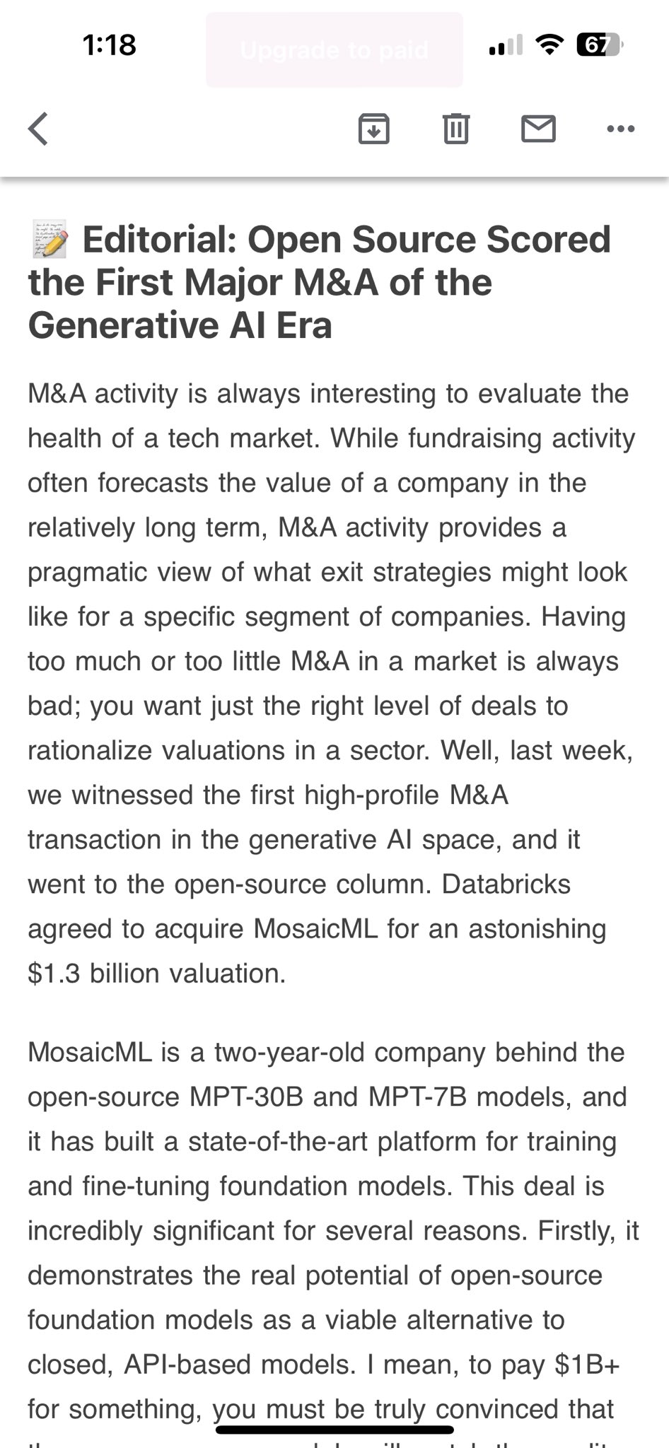 Open-Source Sustainability: The Monetization Challenge