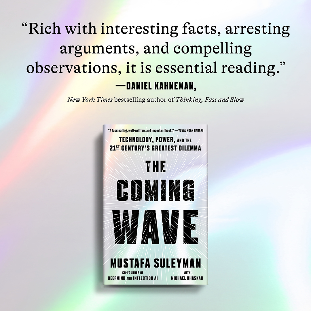 Daniel Kahneman endorses The Coming Wave book pre-order