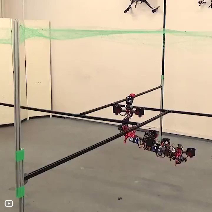 Dragon Drone Changes Shape Mid-Air Demonstration