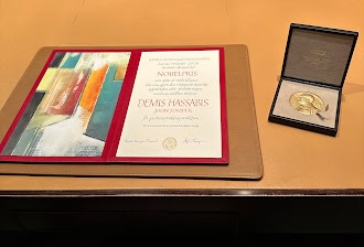 Signing the Nobel Book Alongside Scientific Heroes