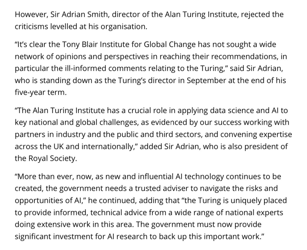 UK AI Strategy: Government Institutions Lag Behind External Experts