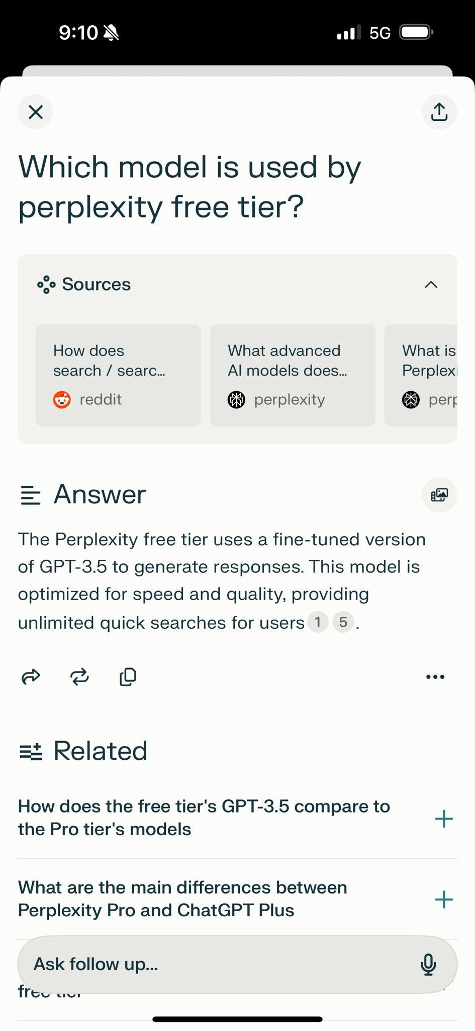 Discussion on LLM model versions in search queries