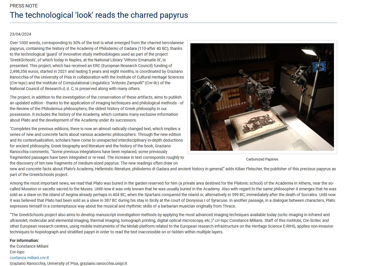 AI Technology Deciphers Ancient Herculaneum Scrolls