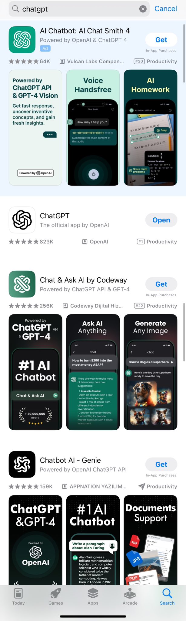 Apple’s App Store Problem: ChatGPT Knockoffs Confusing Users