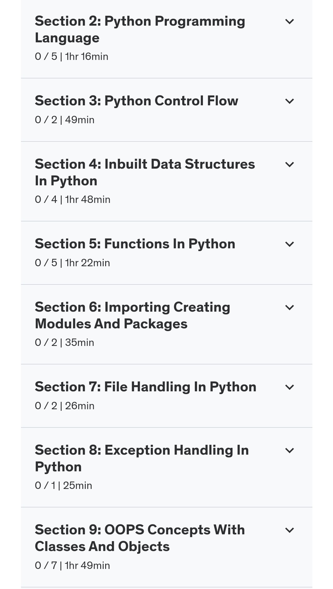 Fresh Python Recordings Available on Udemy Course