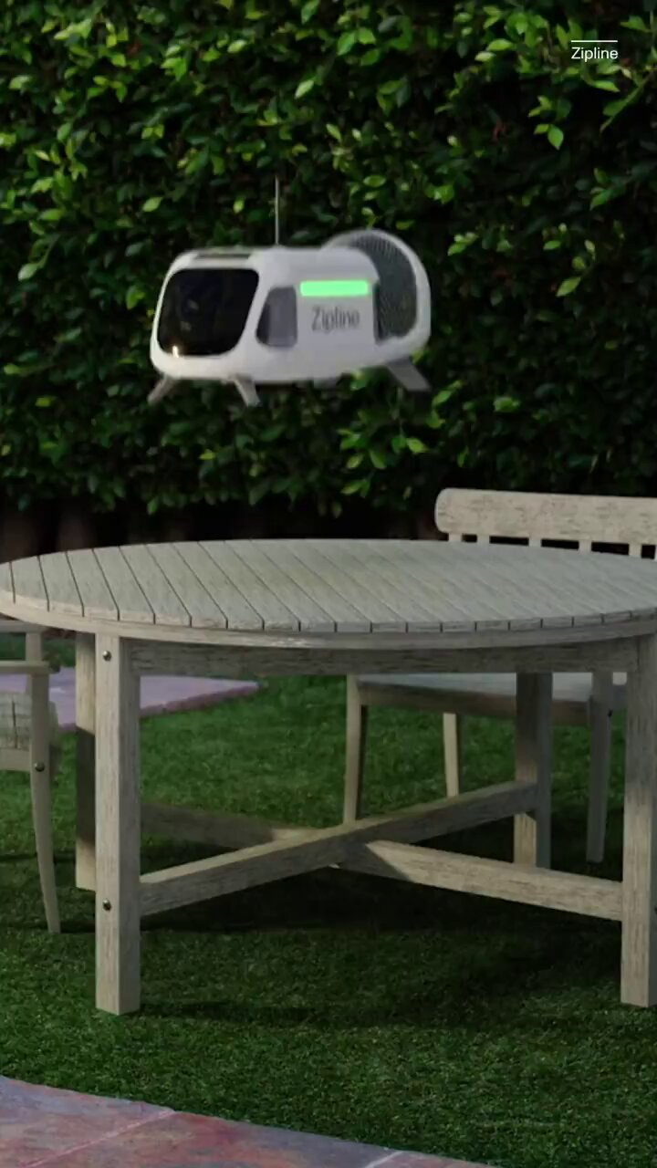 Zipline Unveils New Aerial Delivery Drone Technology