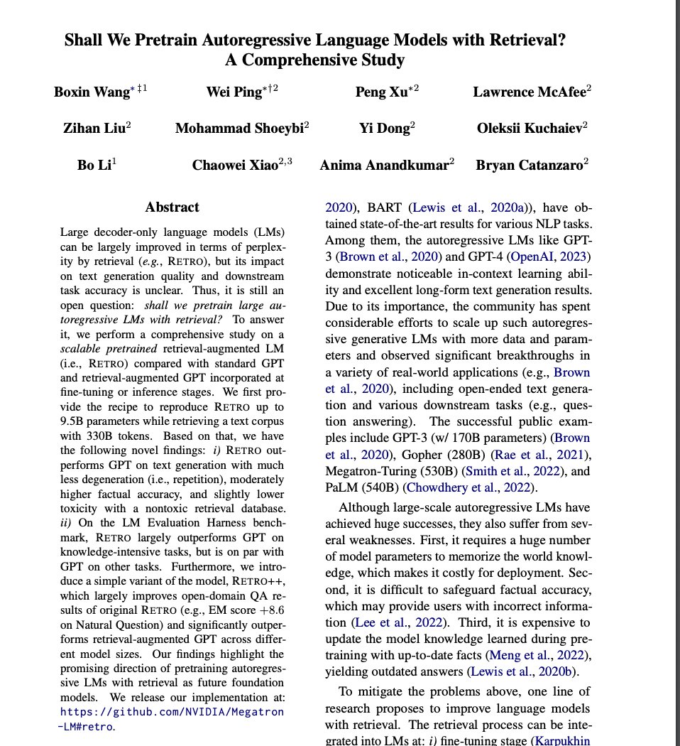 LLM Study: Retrieval Impact on Knowledge-Intensive Tasks