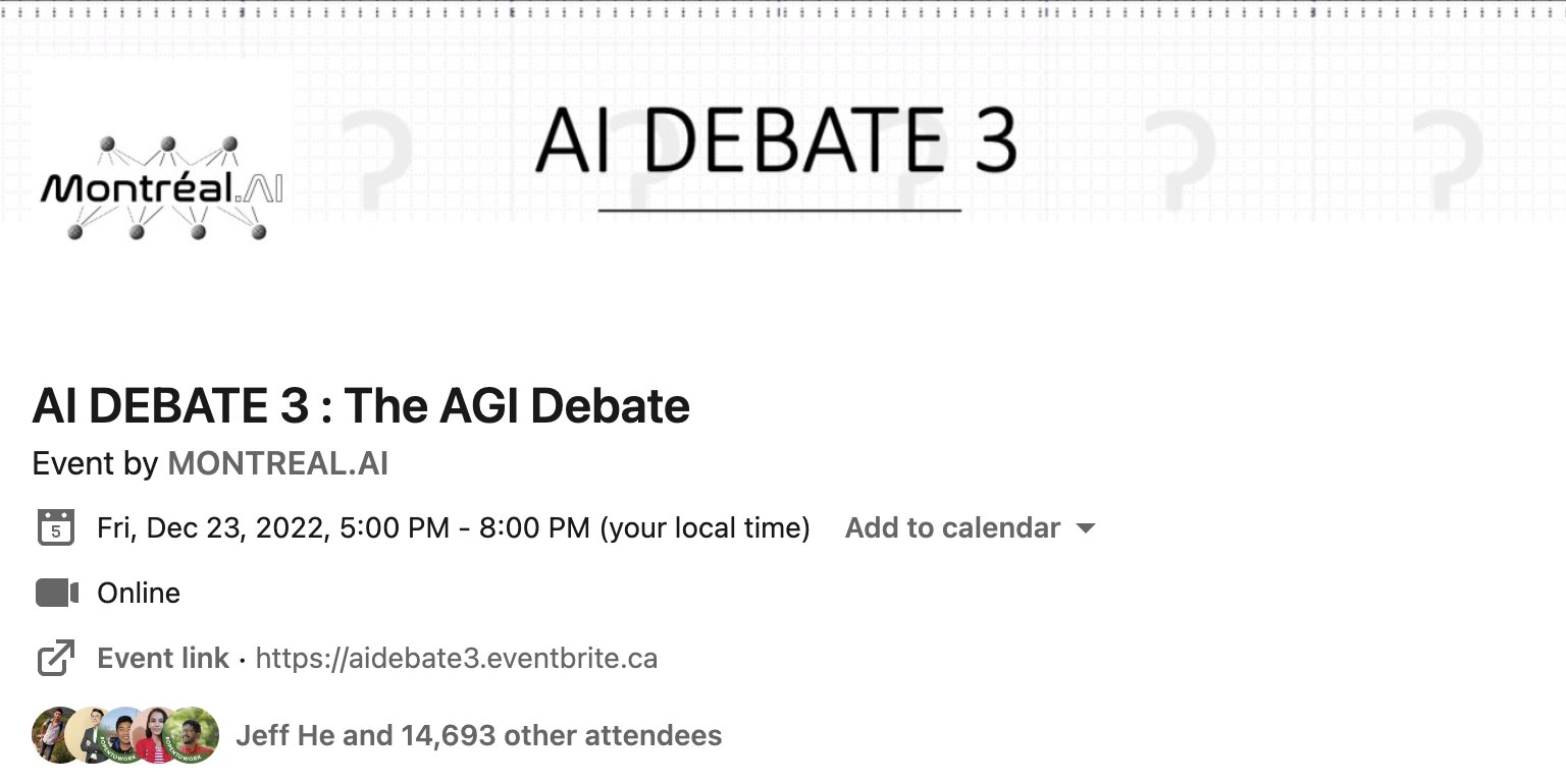 AI Debate 3 Reaches 14,694 Attendees, Targeting 100,000