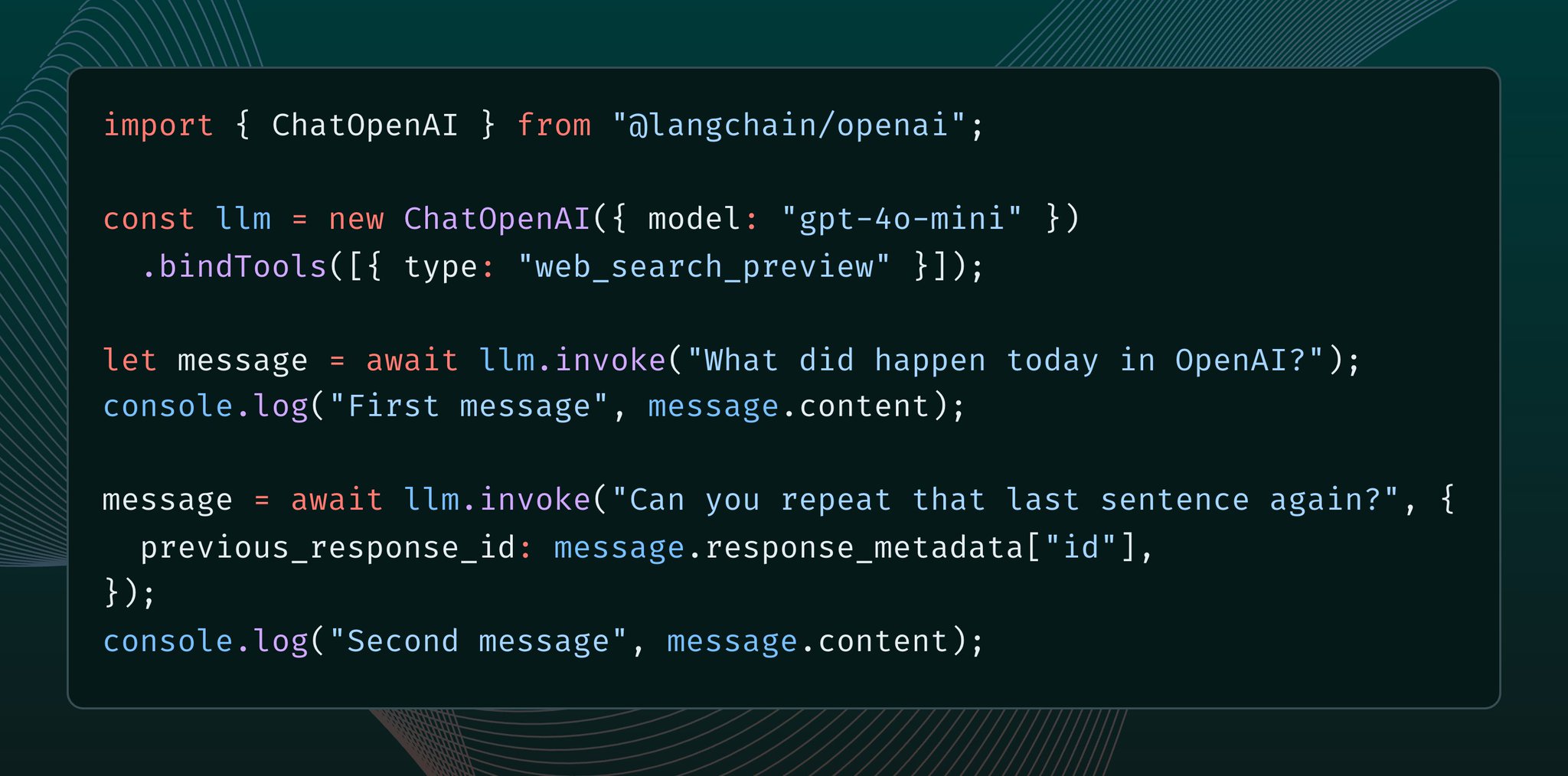 LangChain.js Support Now Available