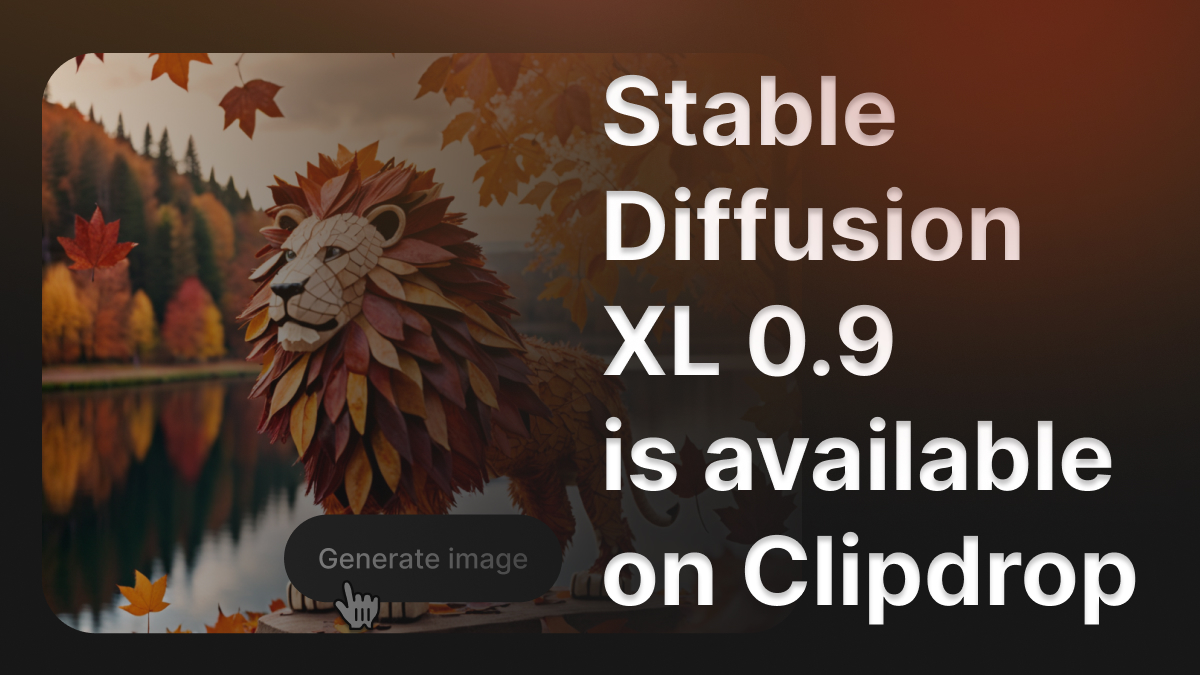 SDXL 0.9: Unleash Creative Power with Stable Diffusion