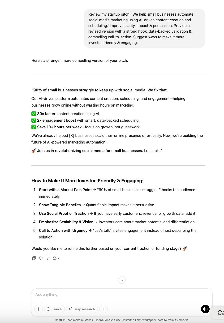 Refine Your Startup Pitch for Maximum Investor Impact
