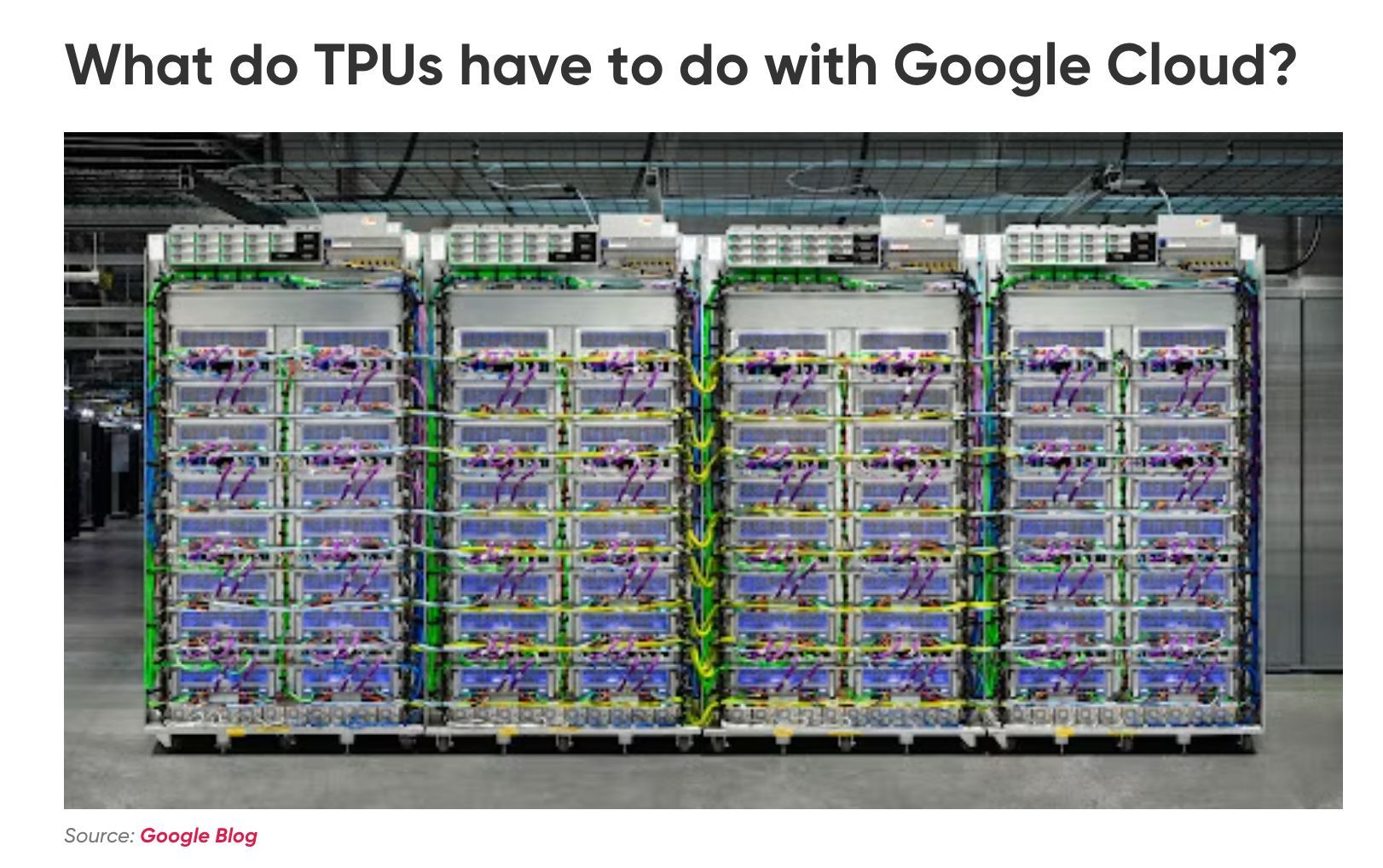 Google Cloud TPUs: Specialized Hardware for AI and Machine Learning