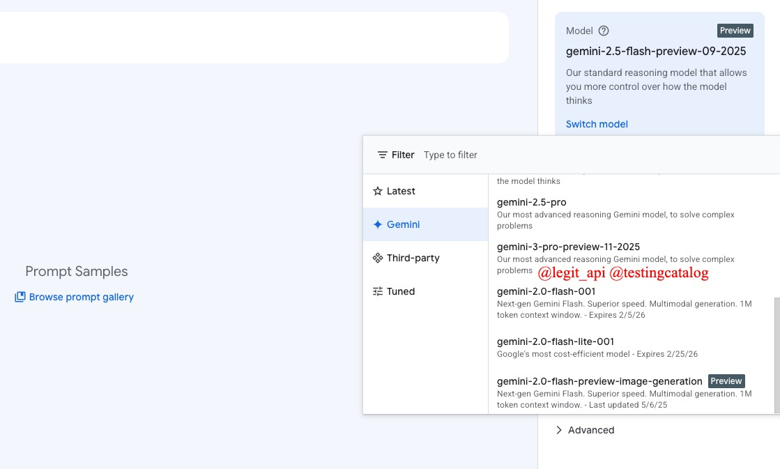 Gemini 3 Preview Spotted on Vertex AI Platform