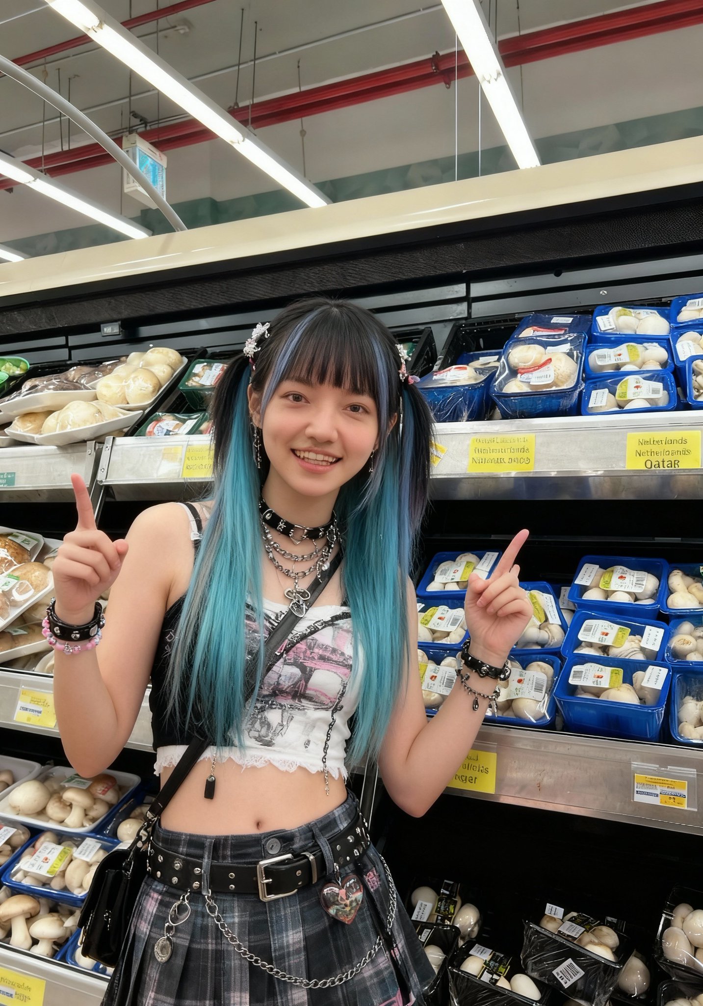 PhotoAI Face Transformation: Asian E-girl Style Generation