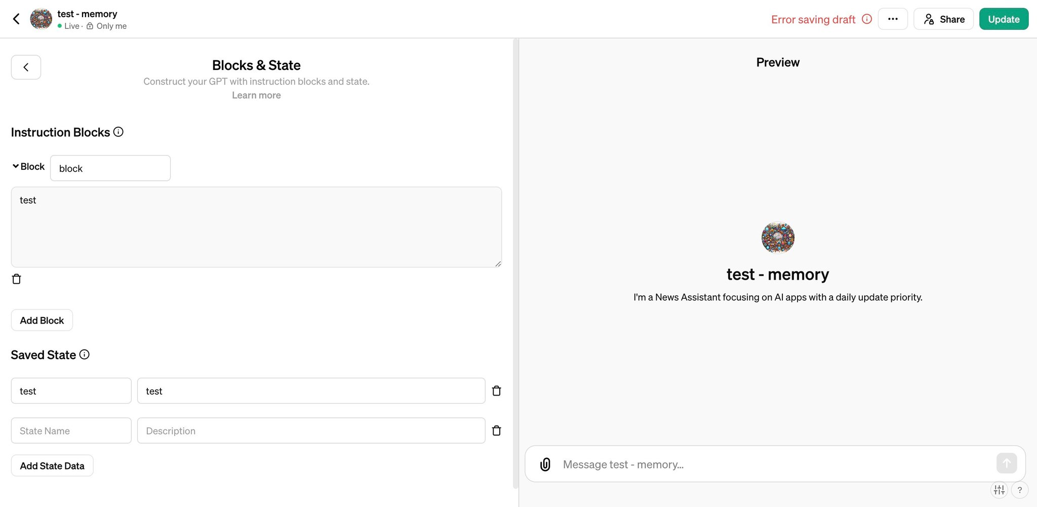 Upcoming enhancements for GPT builder tooling