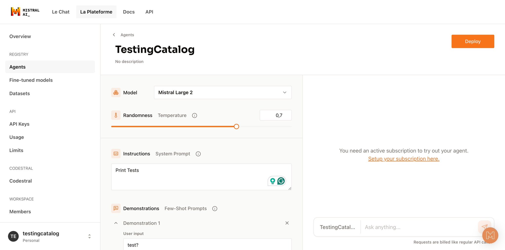 Practical tips for creating and testing AI agents