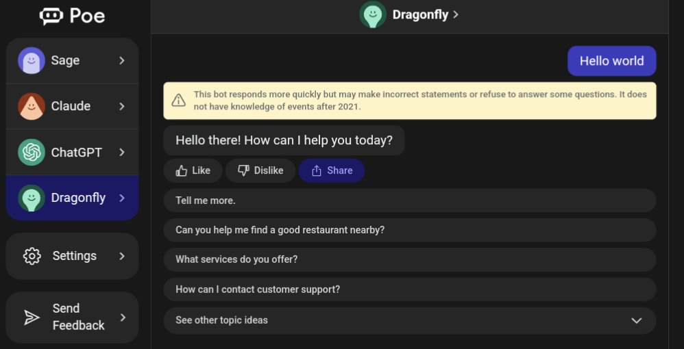 Poe Platform Offers Free Access to Multiple LLM Chatbots