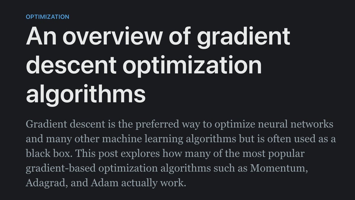 Free Resource on Gradient Descent Optimization Techniques and Variations