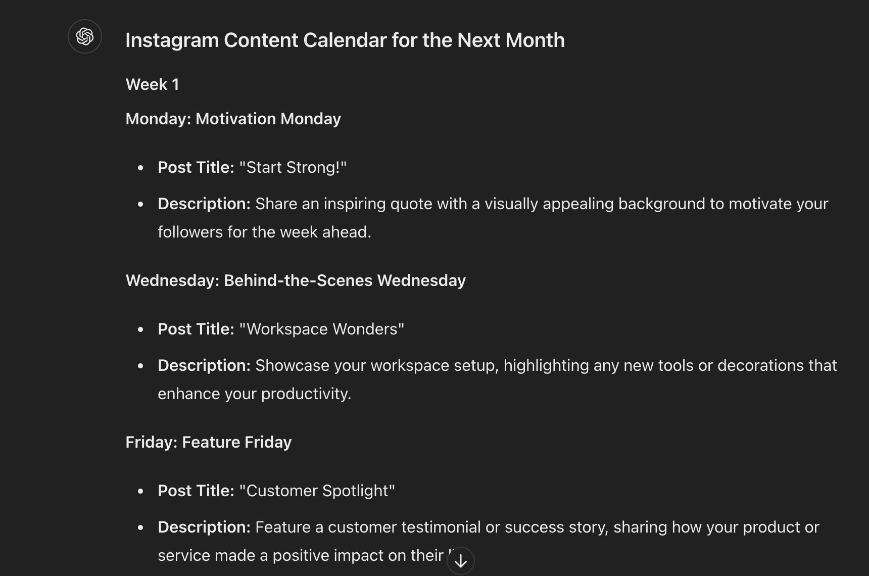 Using AI Prompts for Social Media Content Calendars