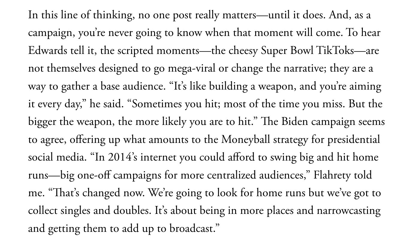 Biden Campaign’s Moneyball Approach to Social Media Strategy