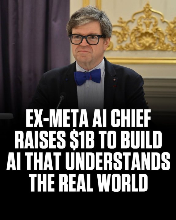Europe Backs $1B Bet Challenging LLM Roadmap with LeCun