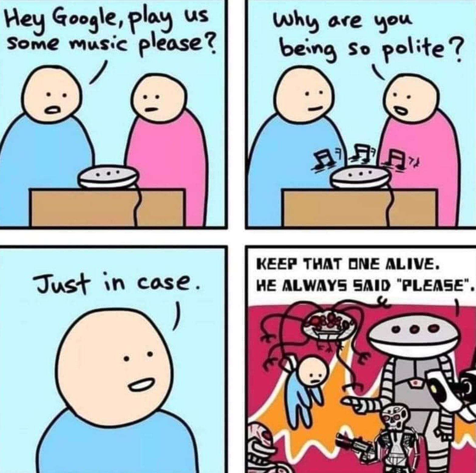 Why Always Say Please Thank You to ChatGPT