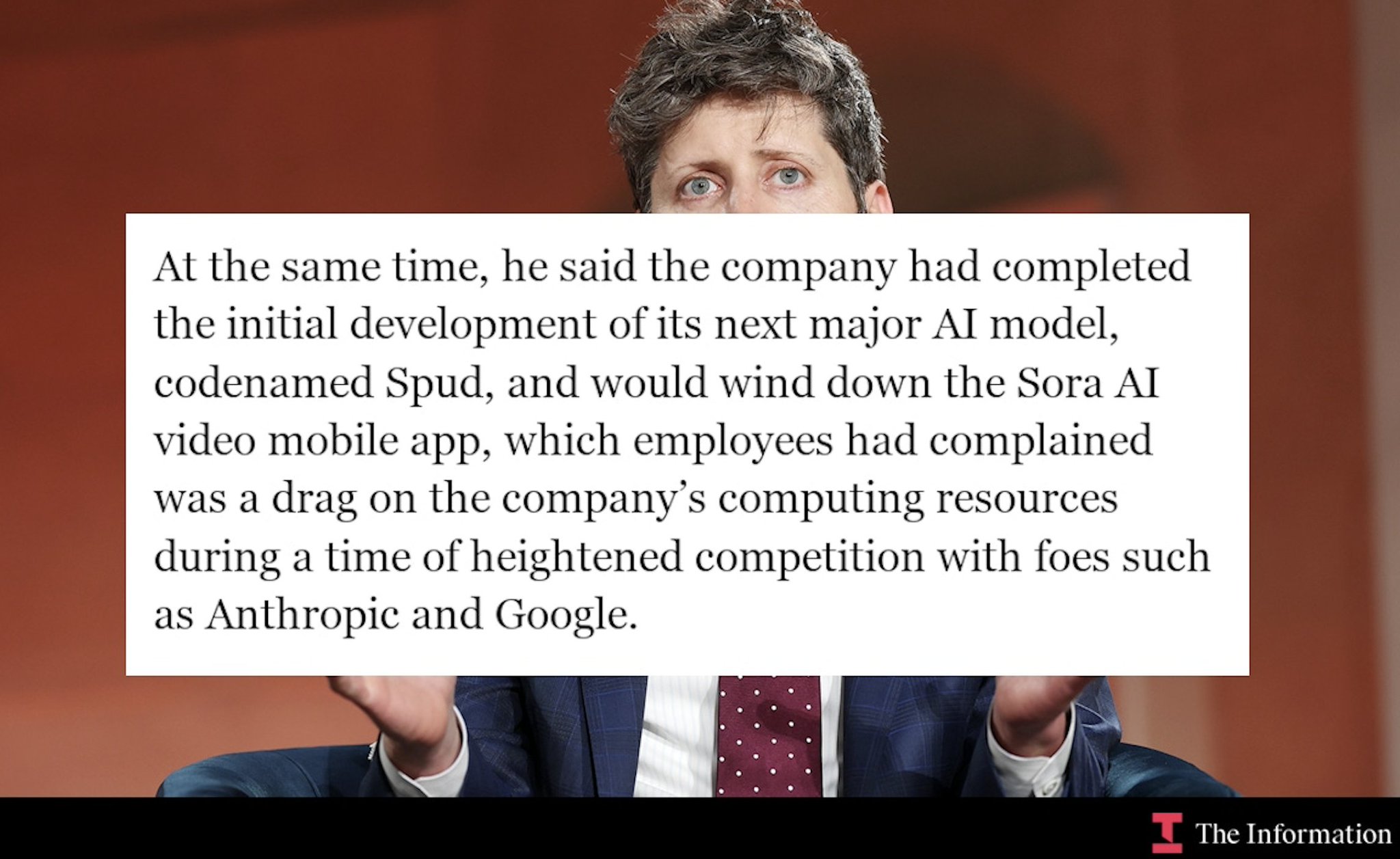 OpenAI Discontinues Sora App to Allocate Compute Resources for Spud LLM