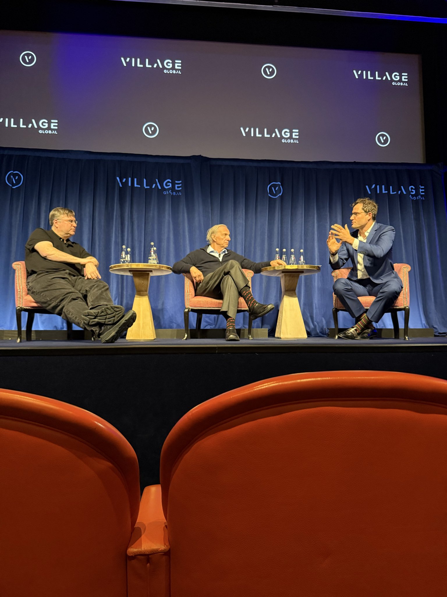 Ray Dalio and Reid Hoffman debate AI future and chip manufacturing