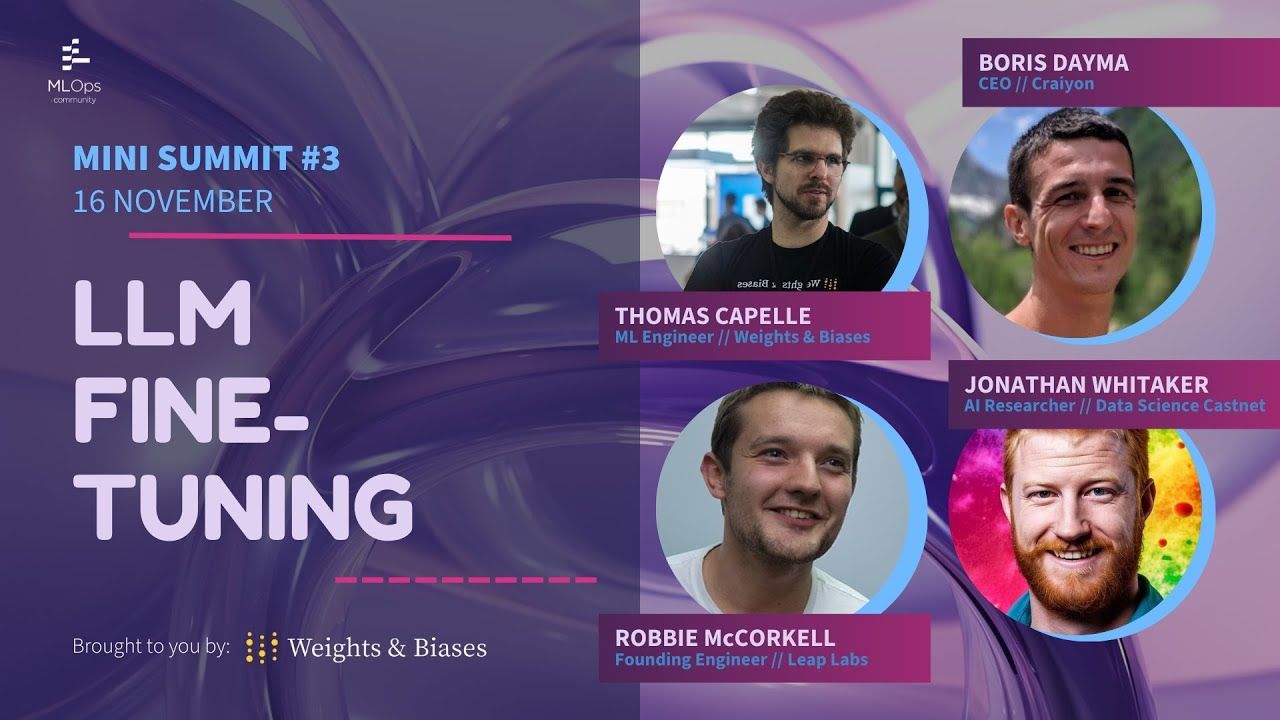 MLOps Community LLMs Mini Summit Meetup Event