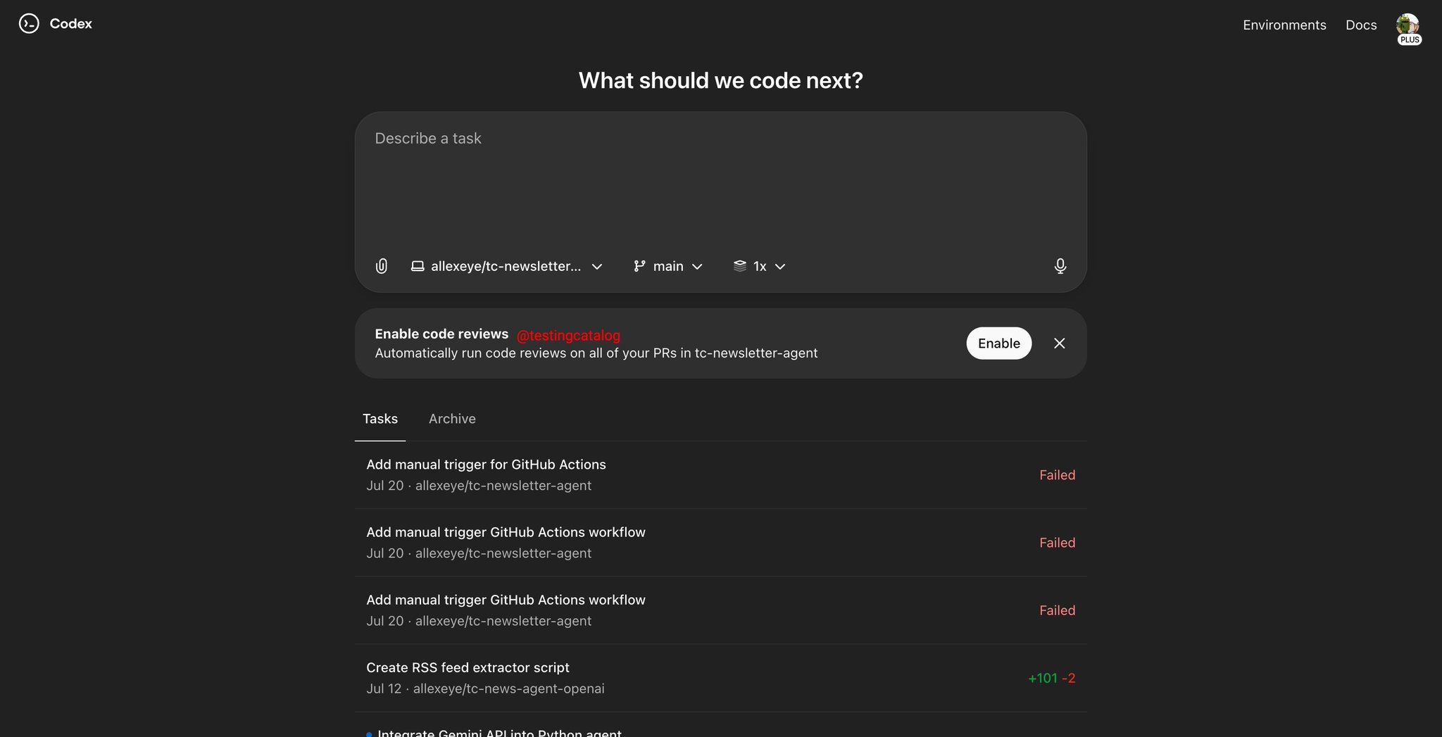 OpenAI Plans Codex Code Review for PRs