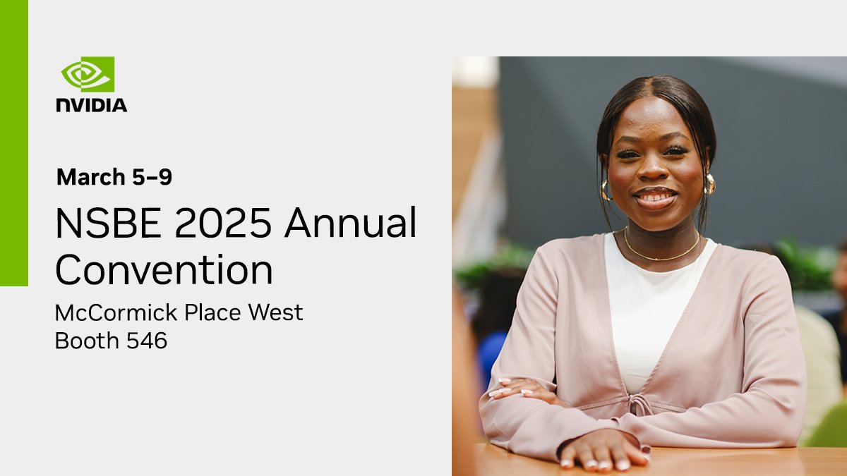 NVIDIA Recruitment at NSBE 2025 Annual Convention Chicago