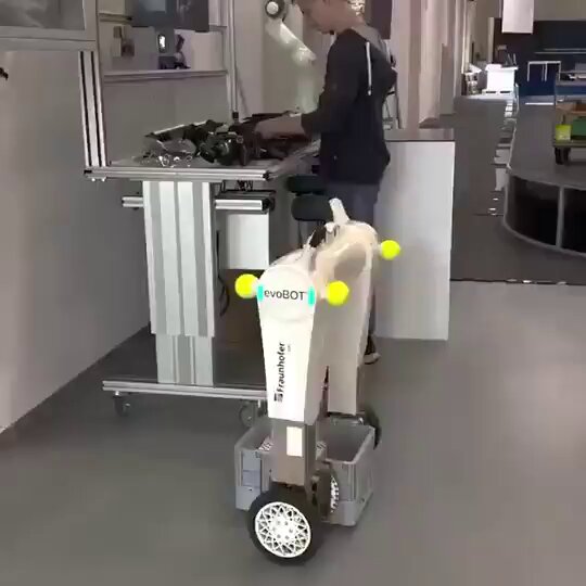 EvoBOT: Autonomous Mobile Robot Innovation by Fraunhofer IML