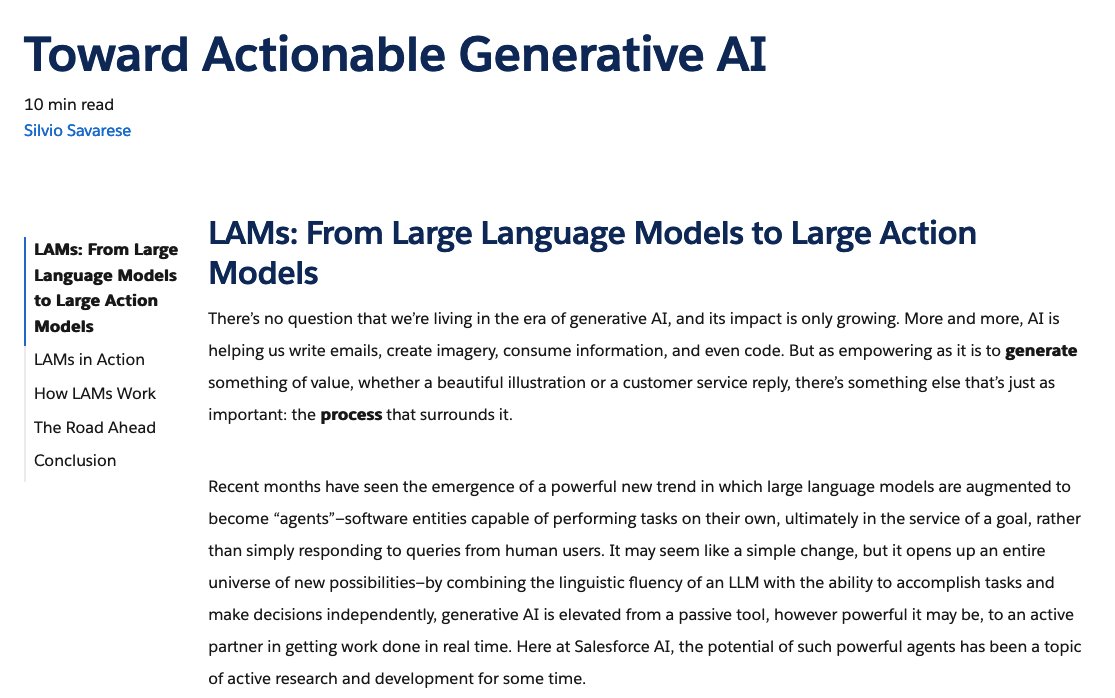 Large Action Models: LLM Extension for Independent Task Accomplishment