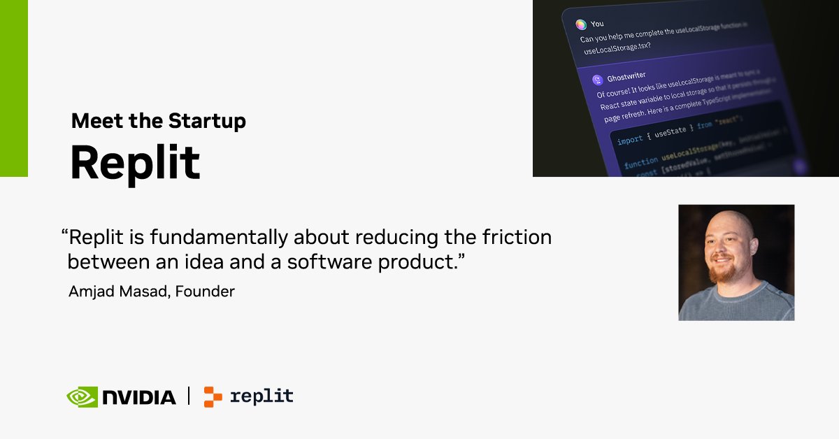 Replit Ghostwriter AI Transforms Coding Future with NVIDIA