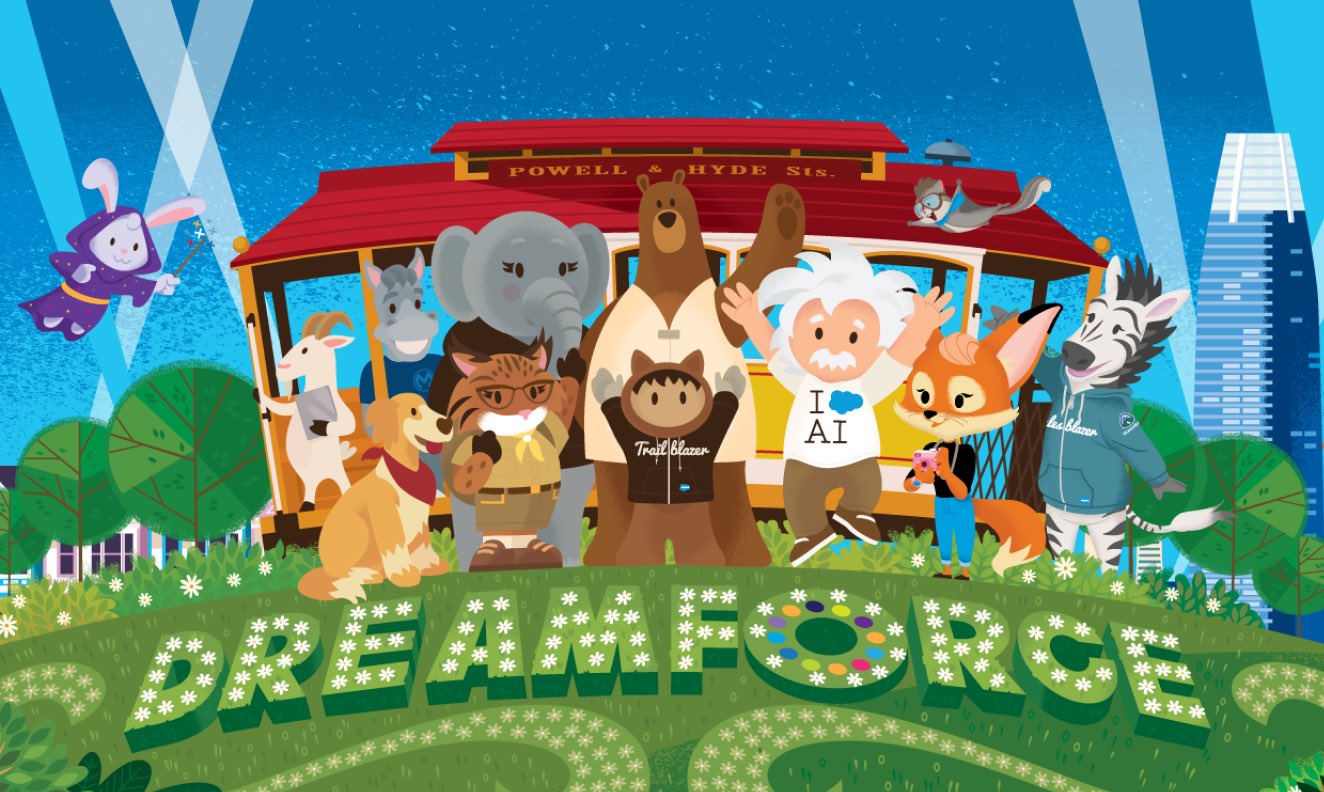 Speaking at Dreamforce 2023 with AI and Tech Leaders