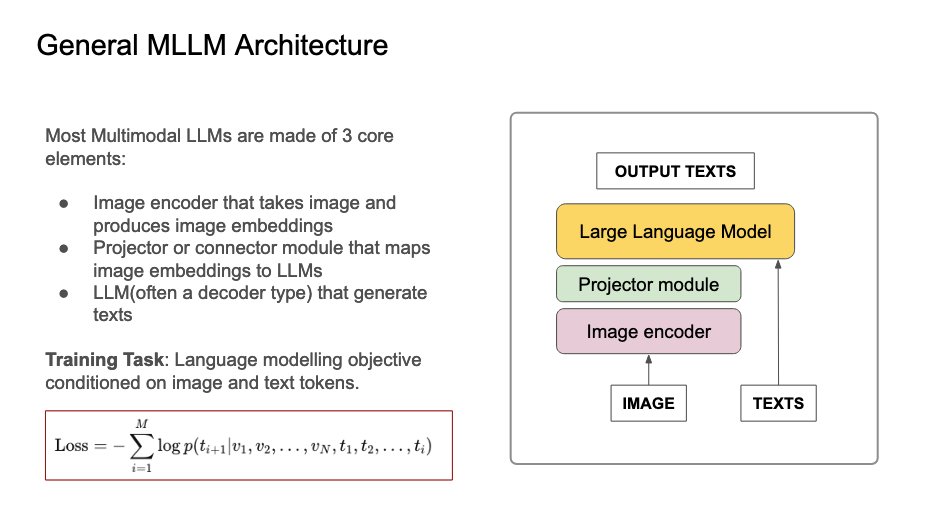 Multimodal LLMs: Analysis and Applications from Recent Talks