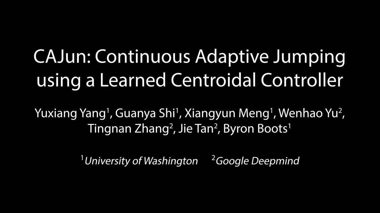 CAJun: Continuous Adaptive Jumping Framework for Legged Robots