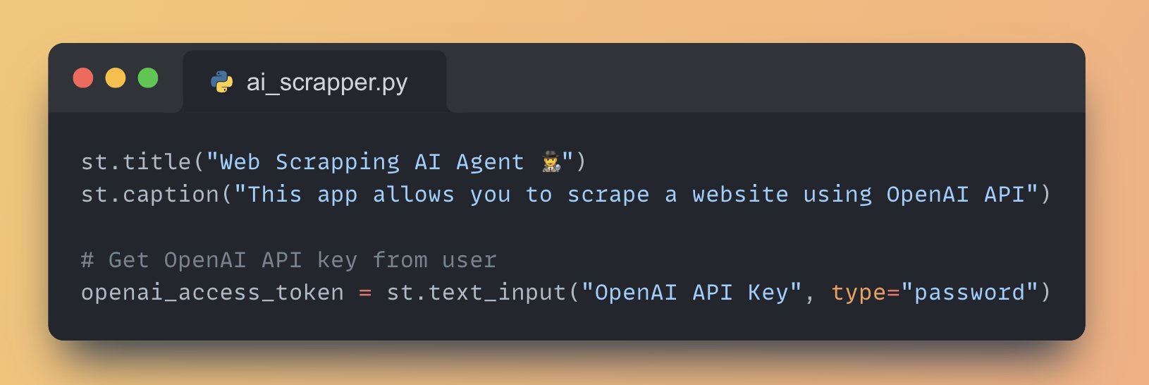 Building Streamlit App with OpenAI API Integration