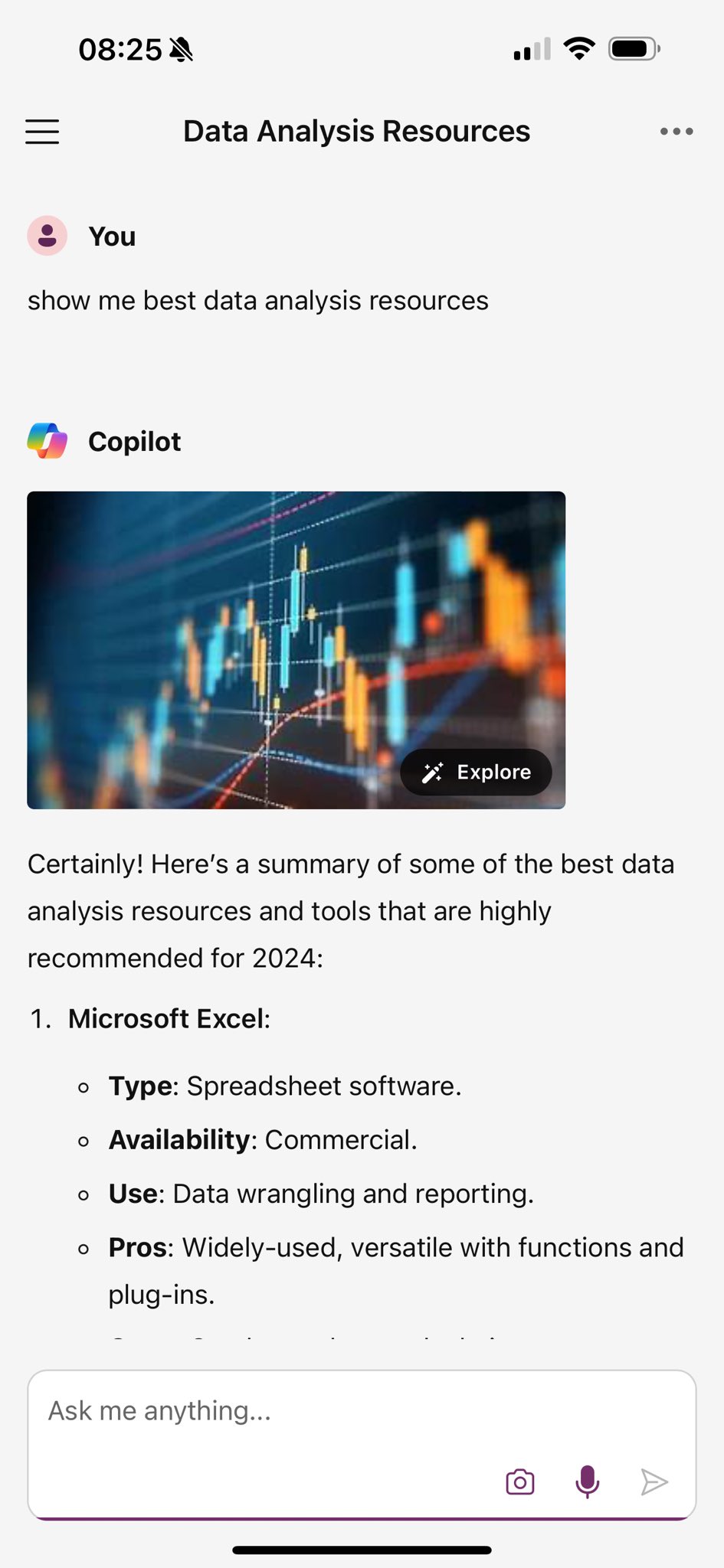 Copilot updates search query behavior with Wiki explore cards