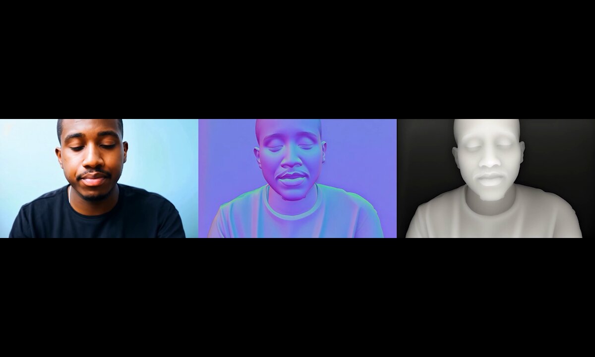 Normal and Depth Maps for Video Without Flickering Artifacts