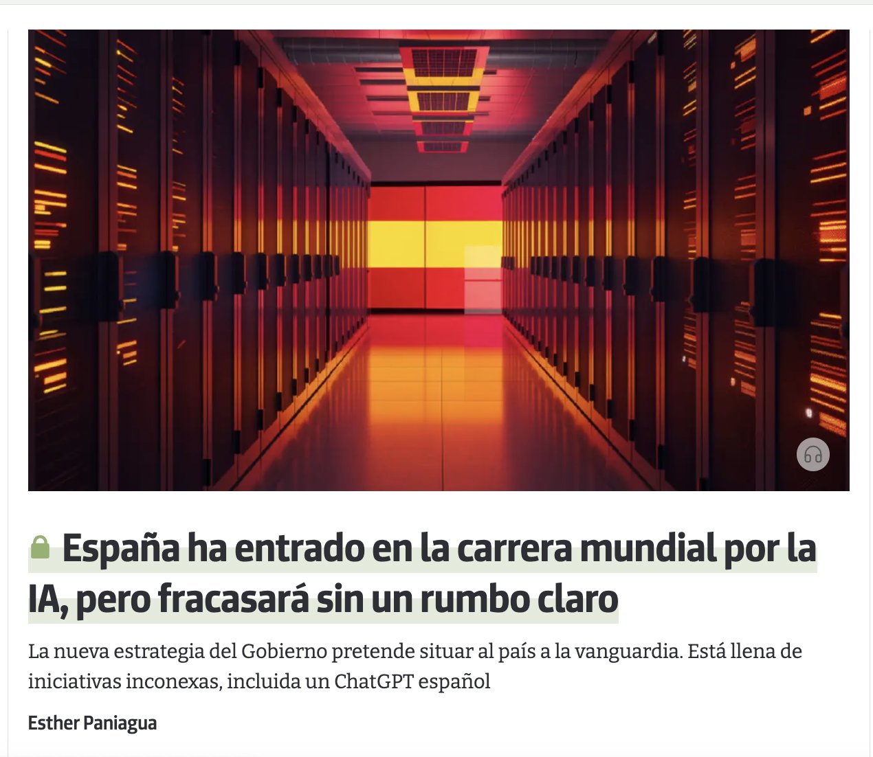 Spain’s AI Strategy: Government’s Key Geopolitical Move