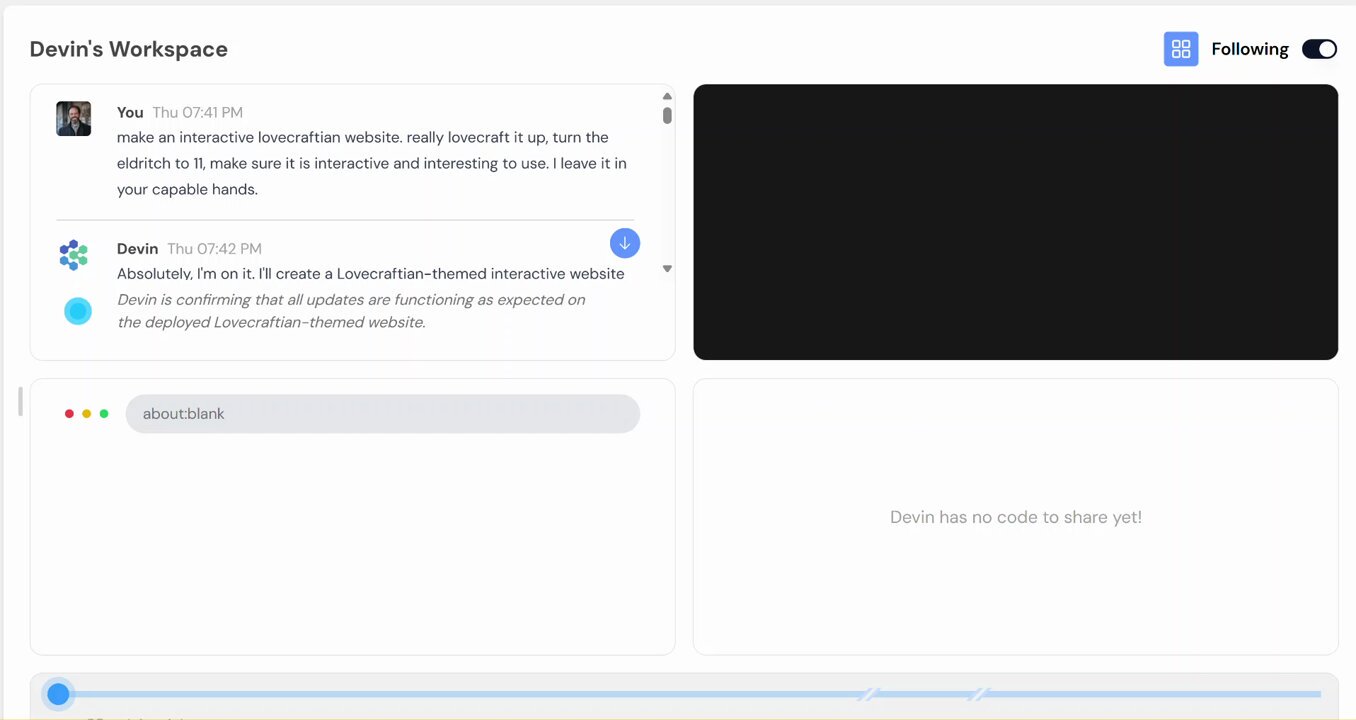 Devin AI Agent Demonstrates Project Automation Capabilities