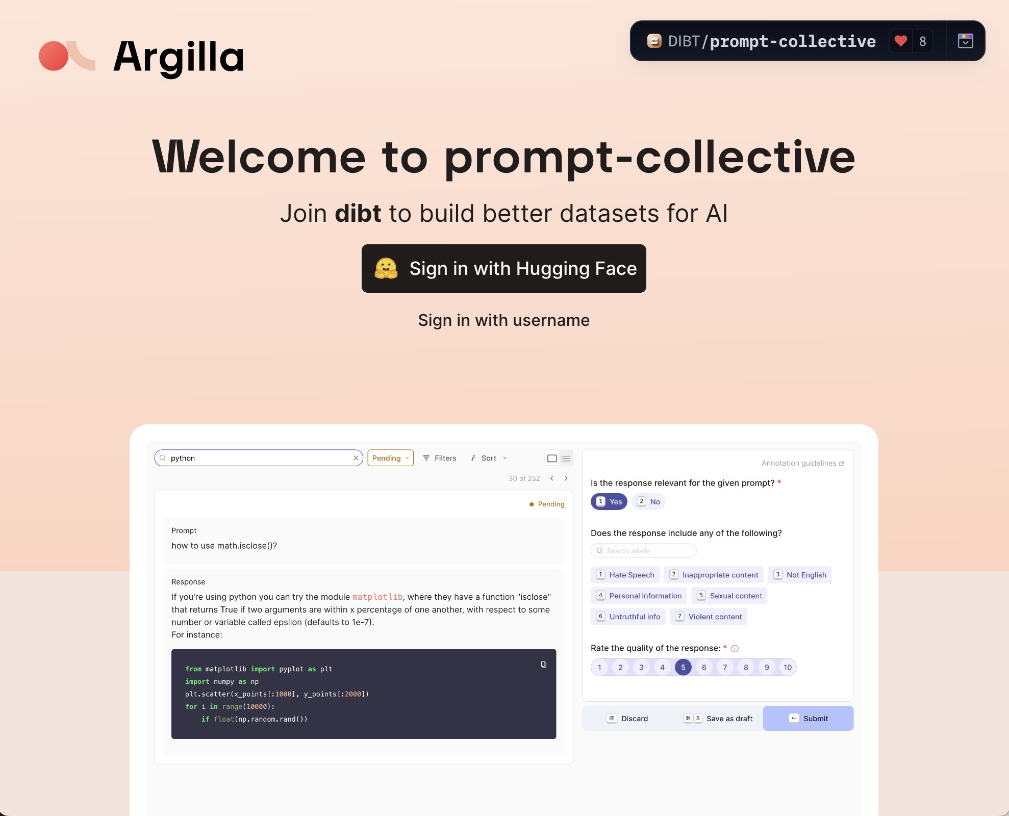 Community Creates Open Datasets Together